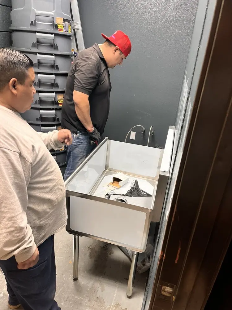 Commercial plumbing and sink installation in Summit Heights